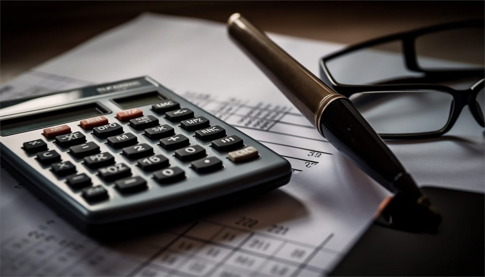 Financial model and forecasts open on a laptop during a client review